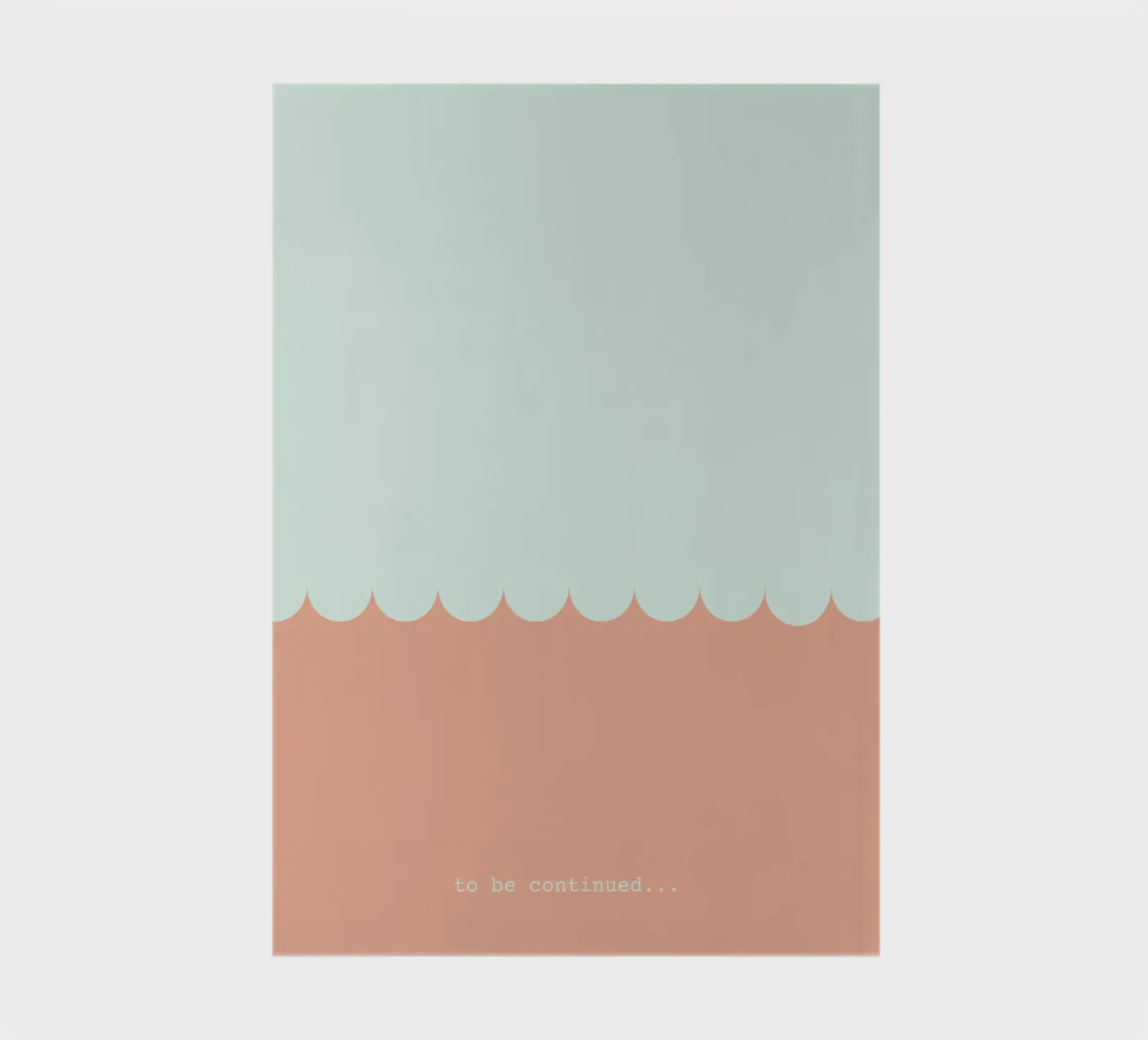 Waves of plans & thoughts notitieboek van Personalizable Designs