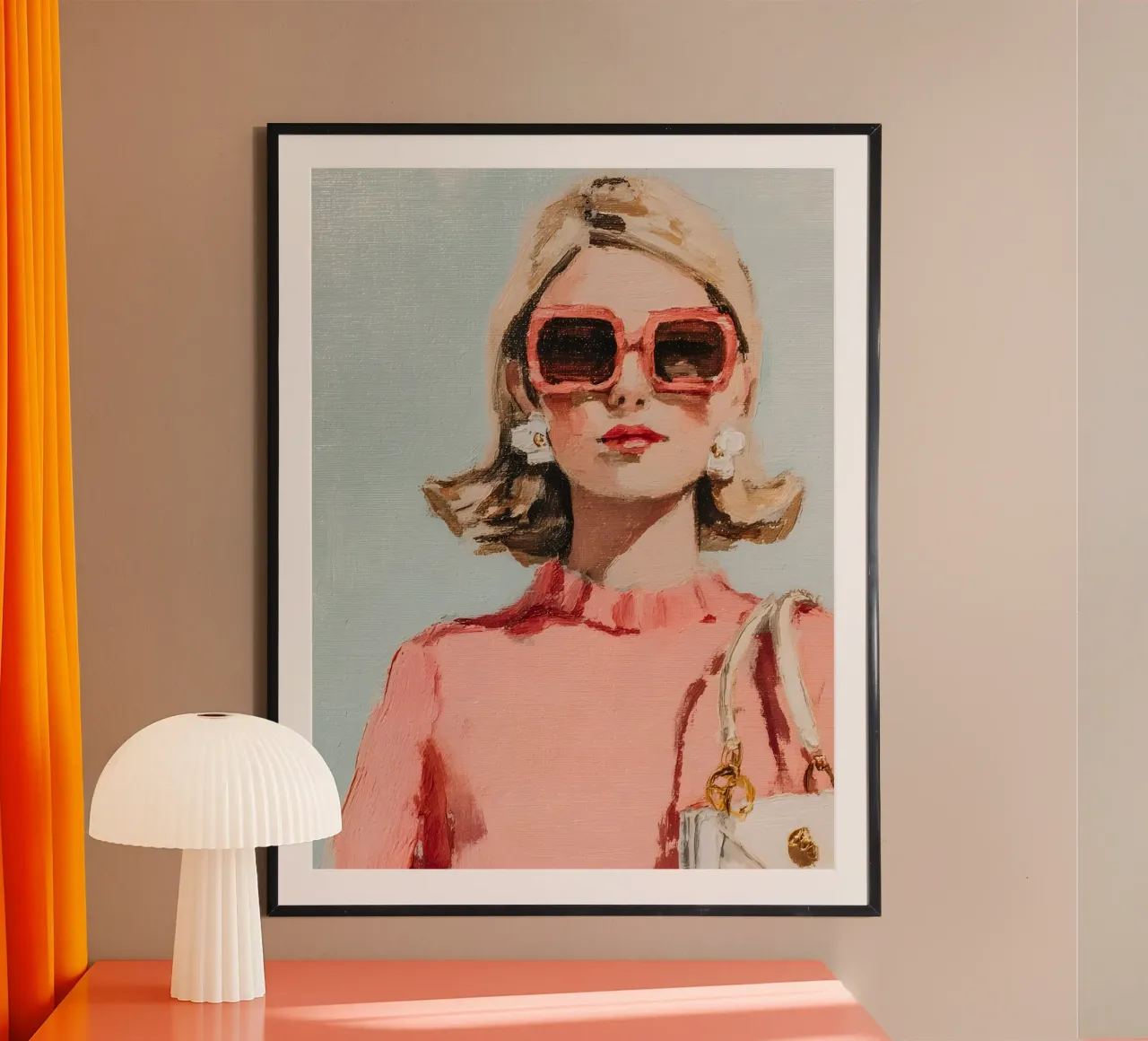 Sunlit Confidence poster da Boho House