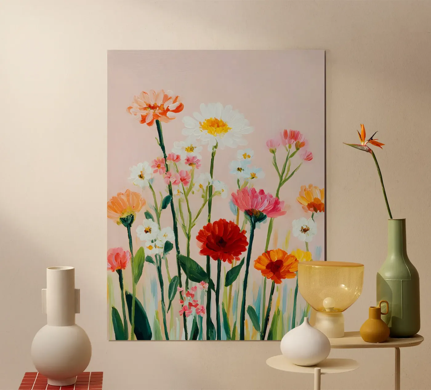 Wildflowers at Ease poster da Boho House