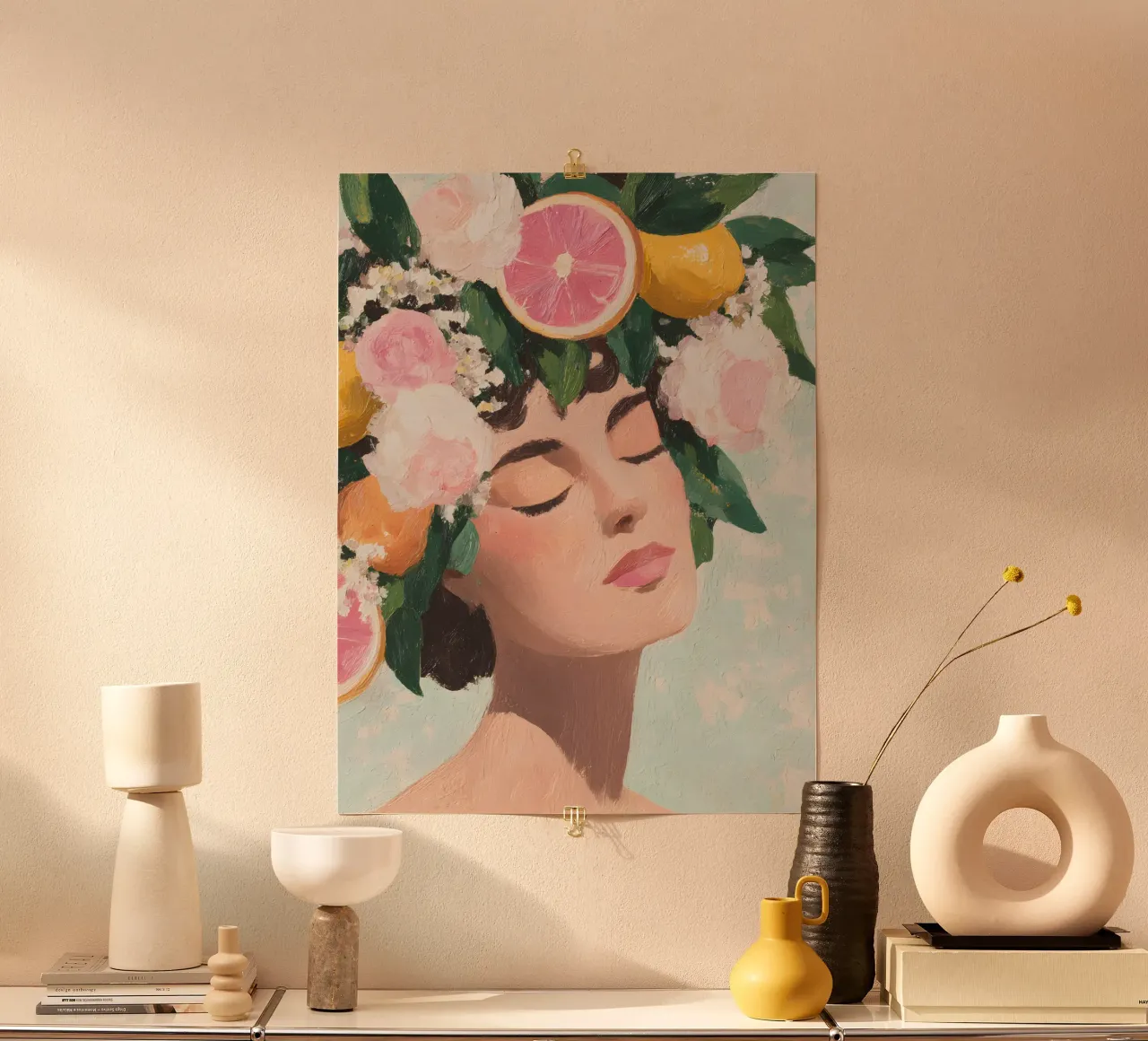 Crowned by Citrus and Bloom poster by Boho House