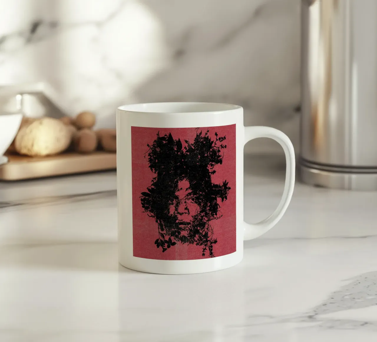 Basquiat tazza in ceramica da Carlos Quitério