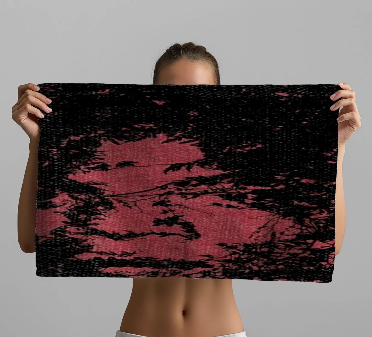 Basquiat towel by Carlos Quitério