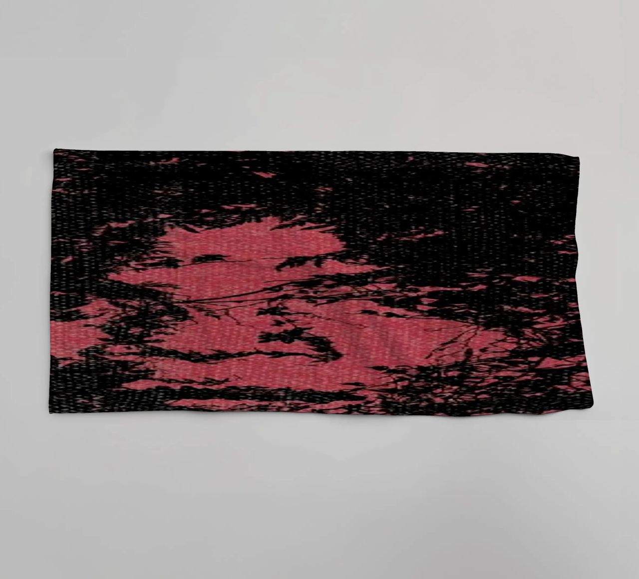 Basquiat towel by Carlos Quitério