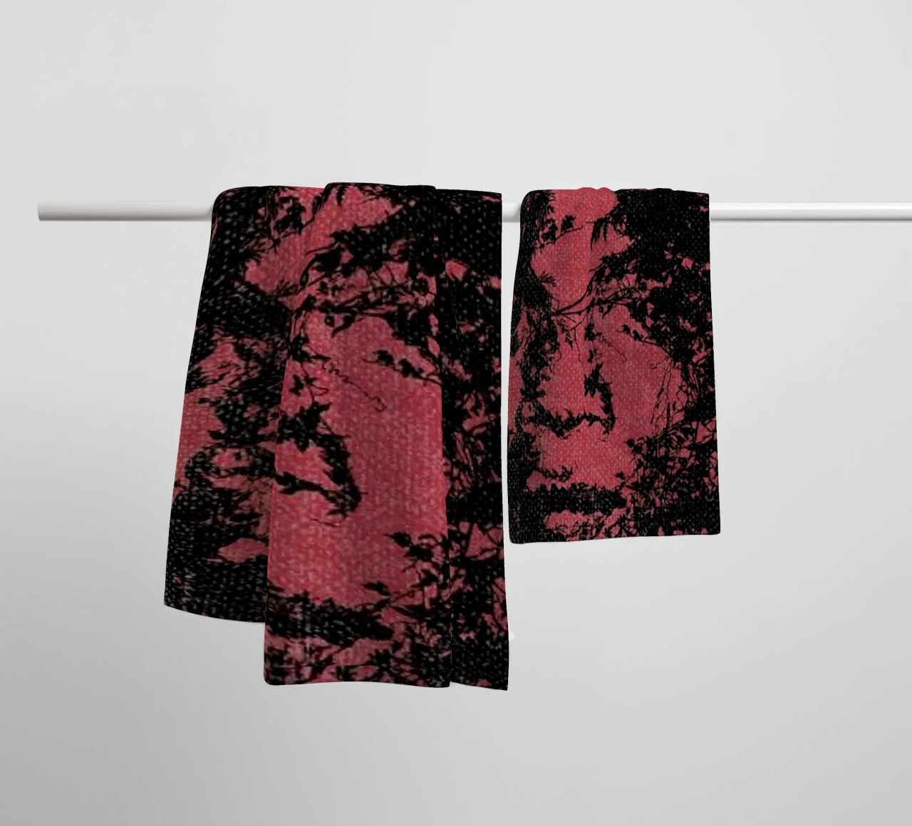 Basquiat towel by Carlos Quitério