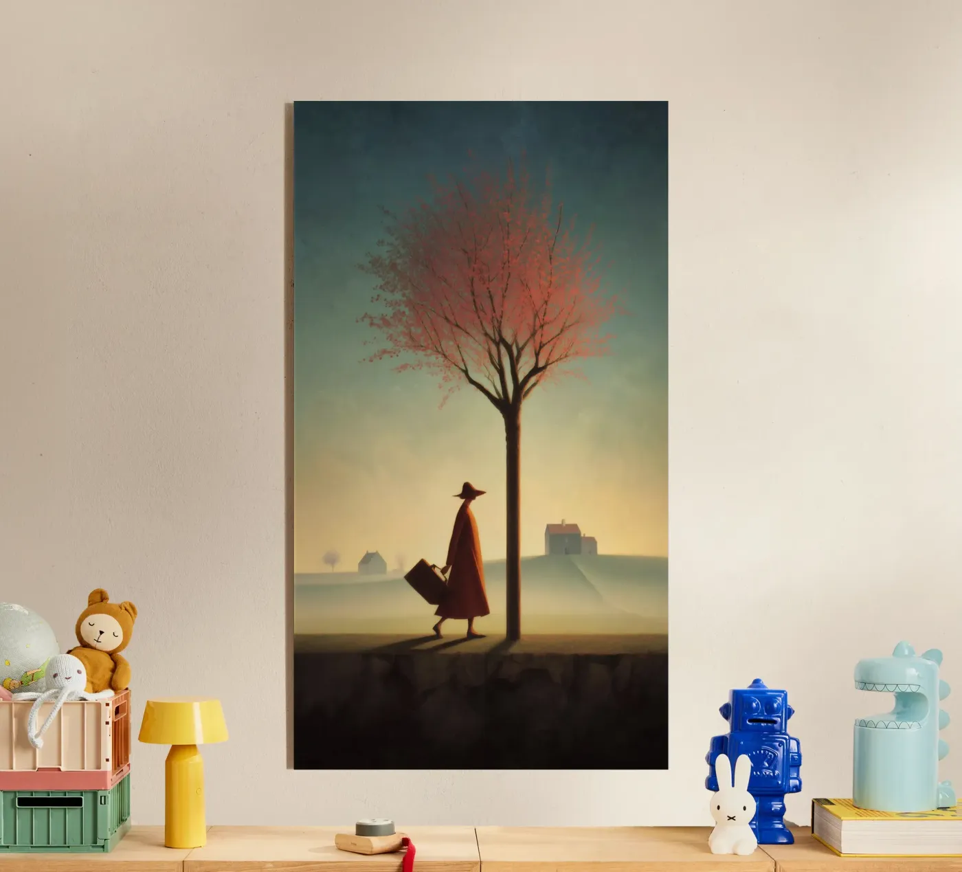 Under the Cherry Tree Acryl-Glas von christephania