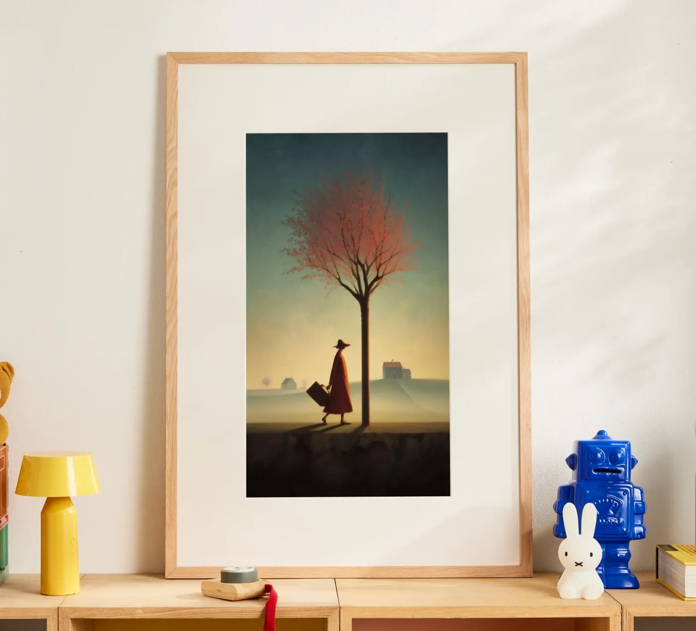 Under the Cherry Tree poster by christephania