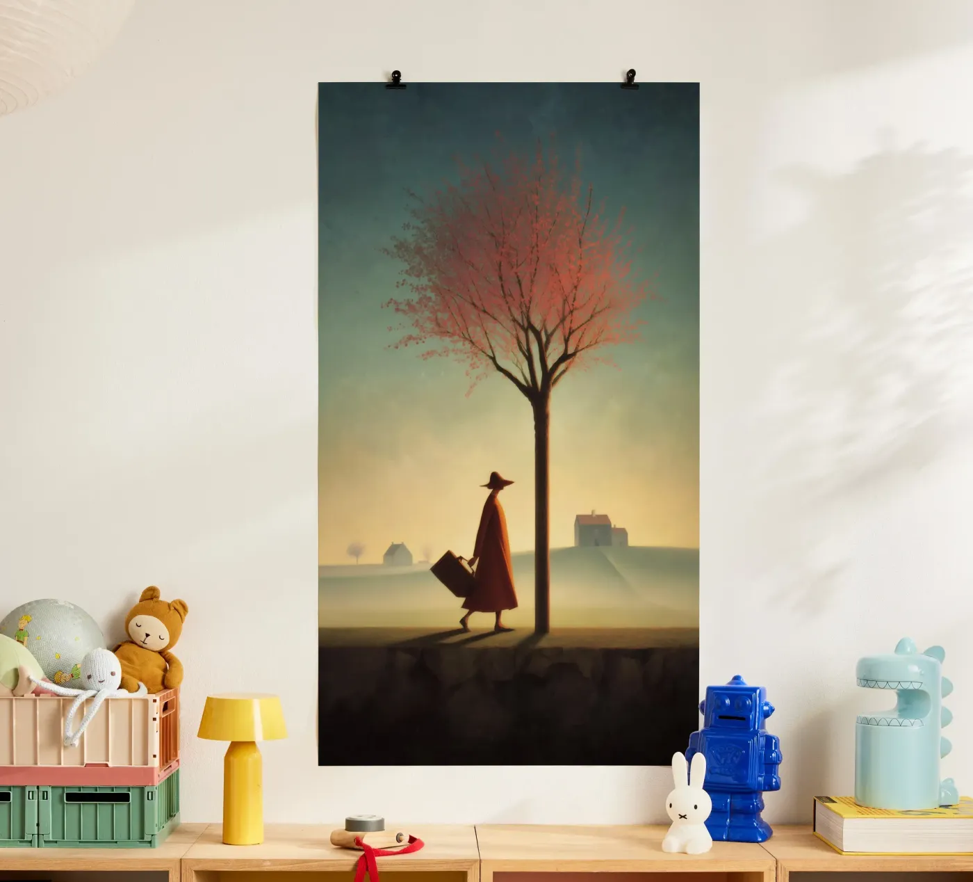Under the Cherry Tree poster by christephania