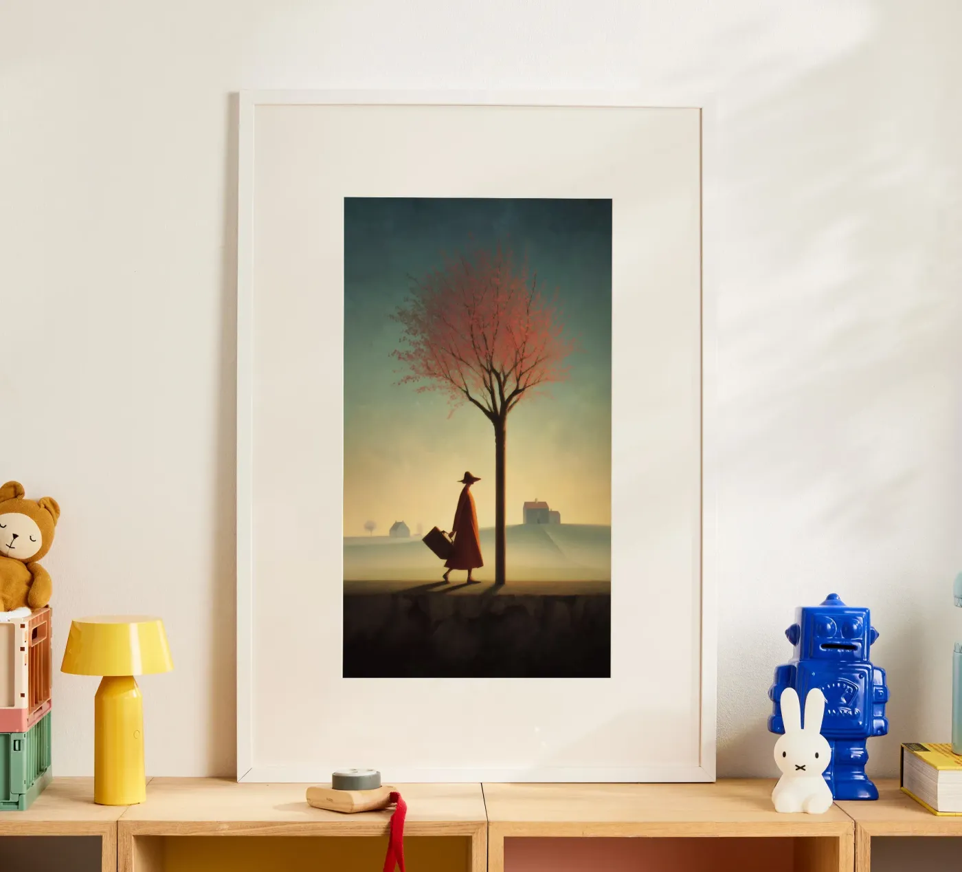 Under the Cherry Tree poster by christephania