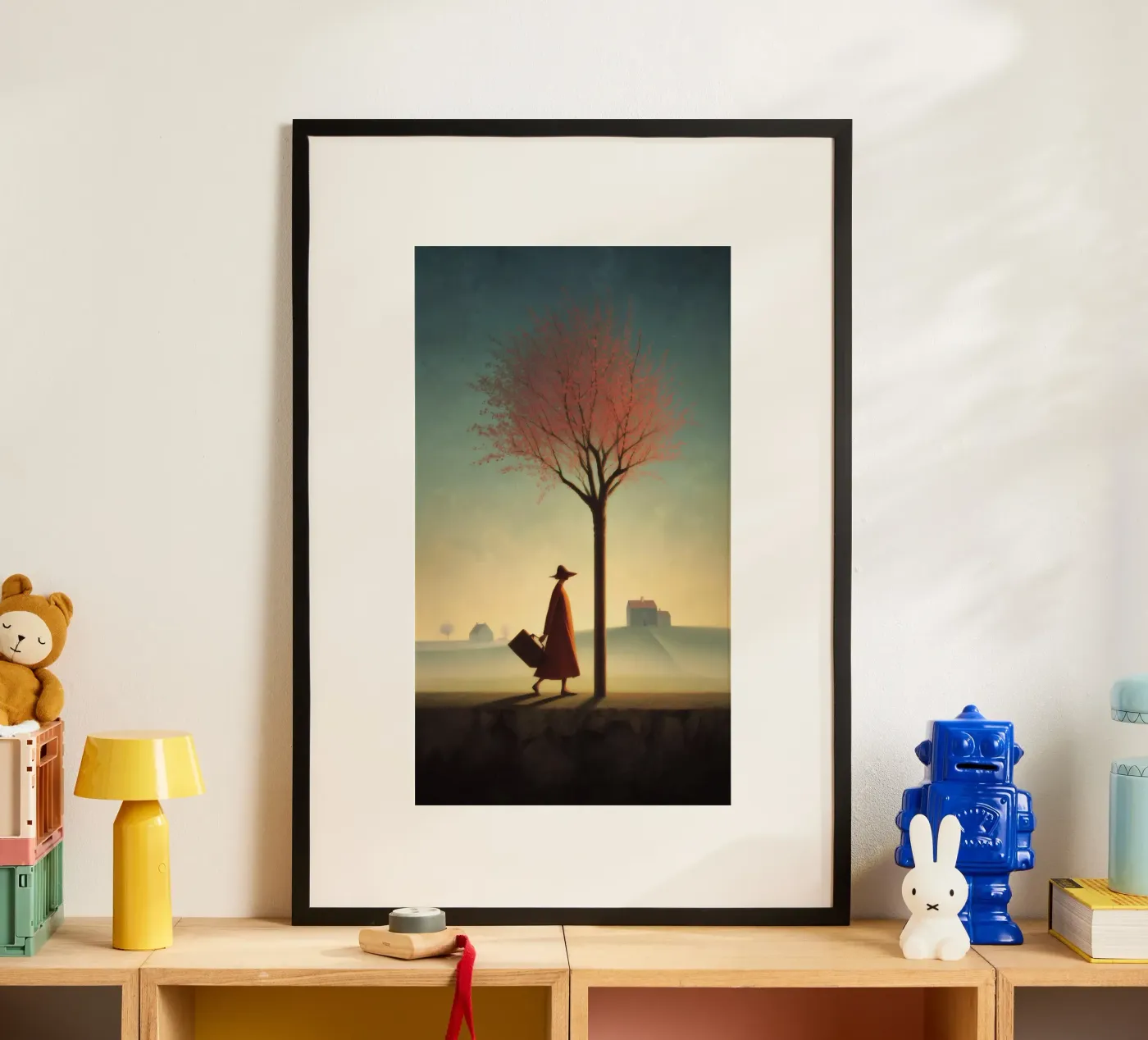 Under the Cherry Tree poster by christephania