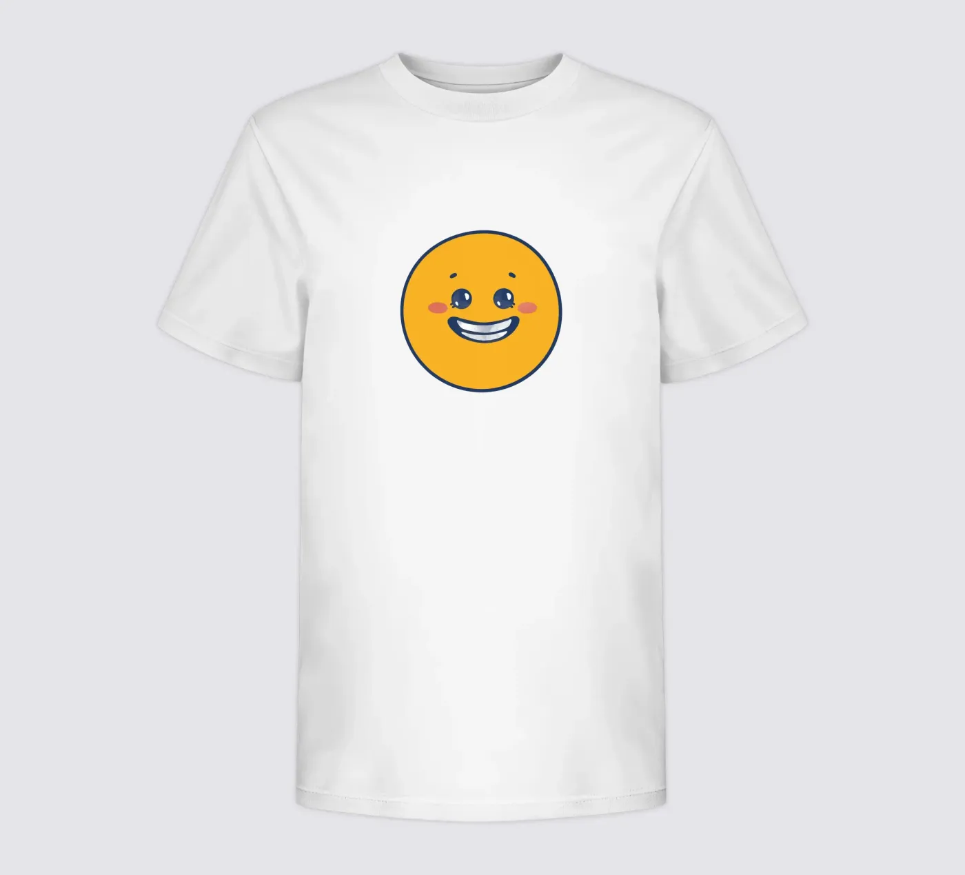 Smiley kinder t-shirt van Jelis_art