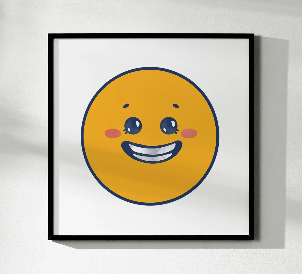 Smiley poster van Jelis_art
