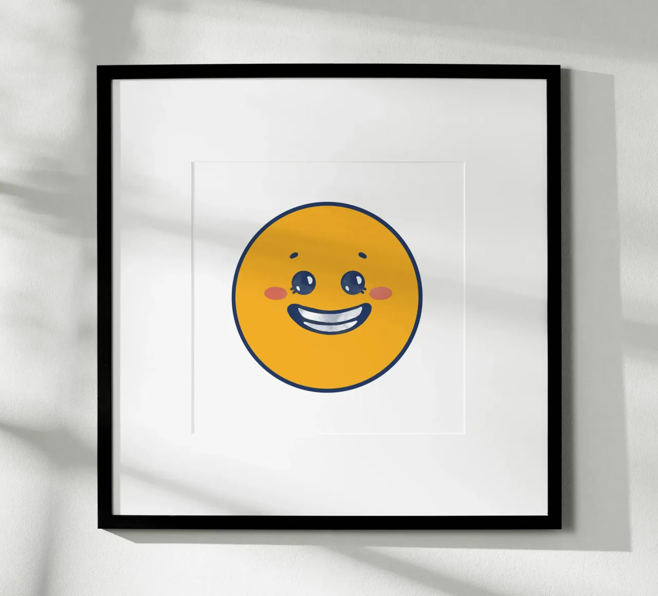 Smiley poster van Jelis_art