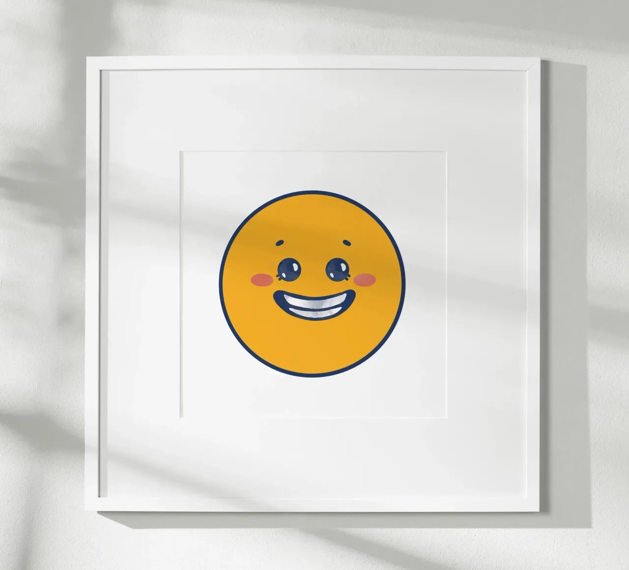 Smiley poster van Jelis_art