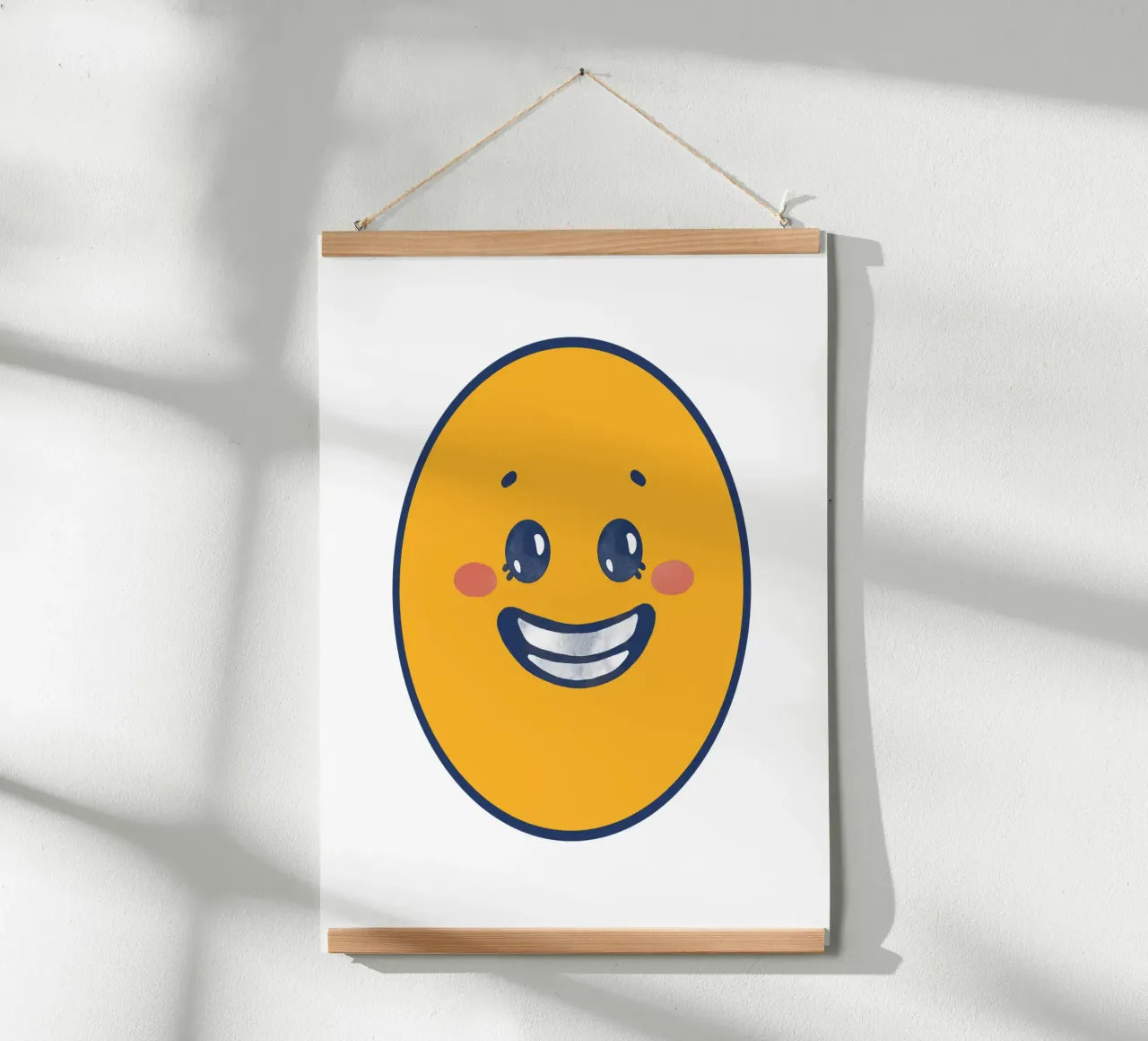 Smiley poster van Jelis_art