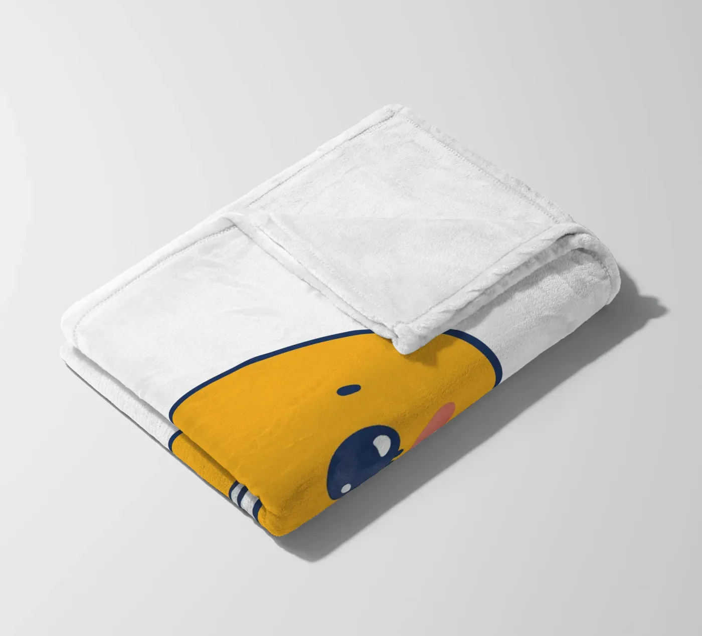 Smiley fleece blanket by Jelis_art
