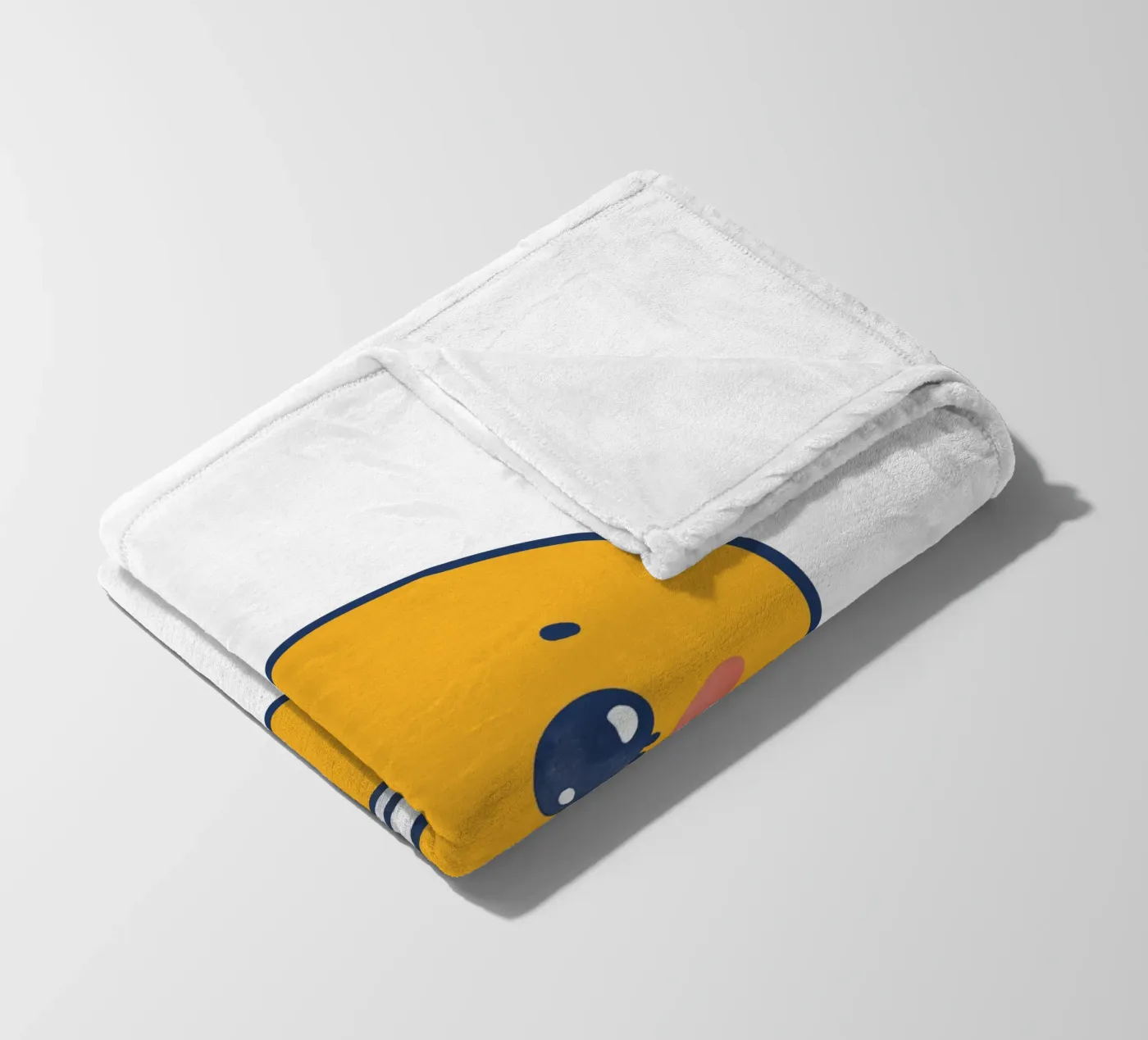 Smiley fleece blanket by Jelis_art