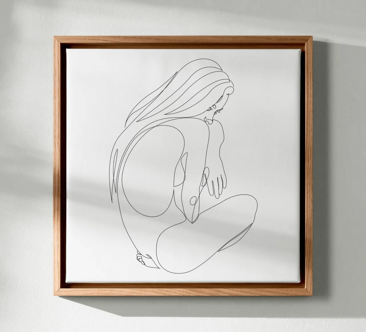 1406 T23 canvas with Floater frame by Addillum