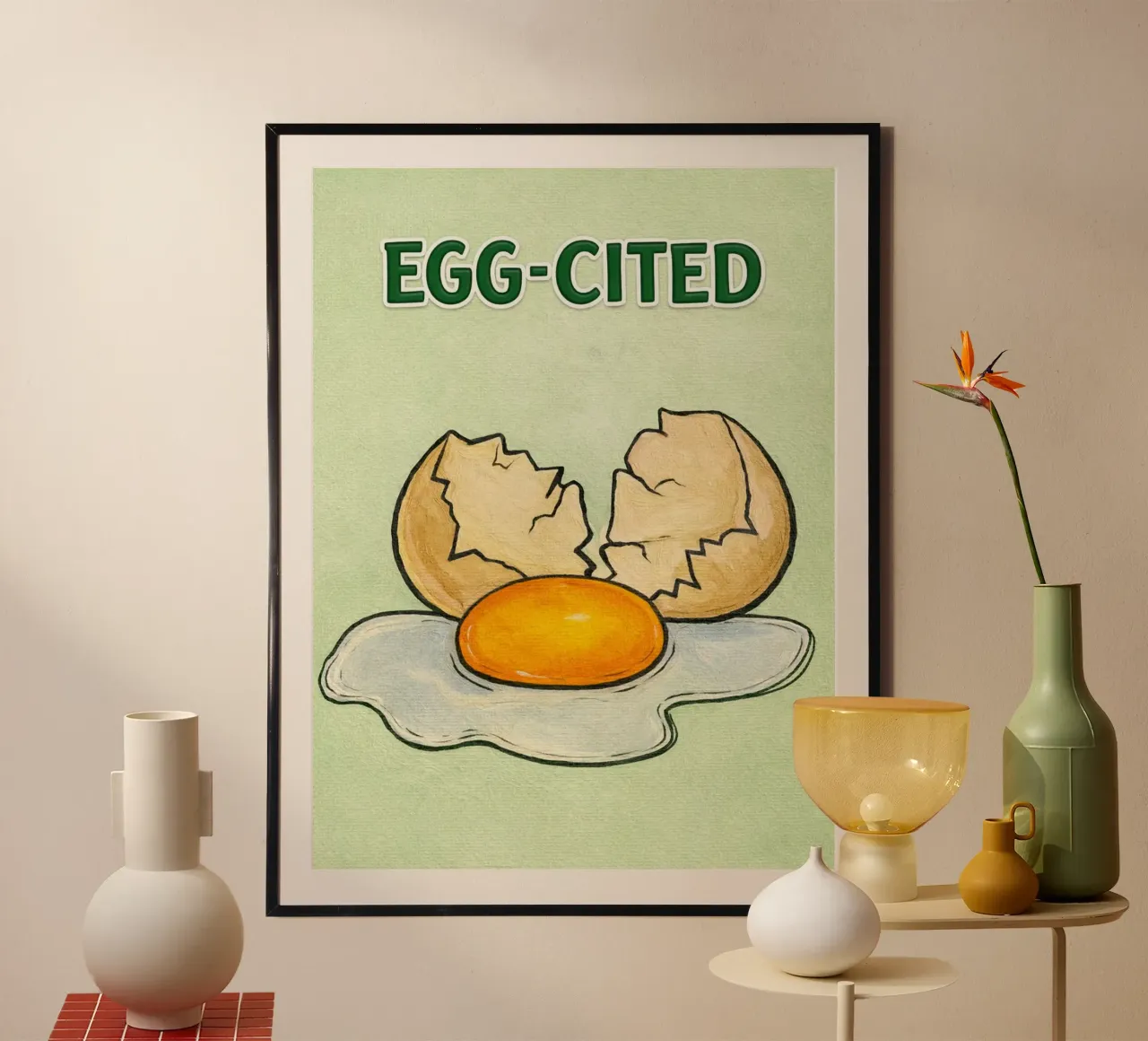 eggcited poster by the gondols
