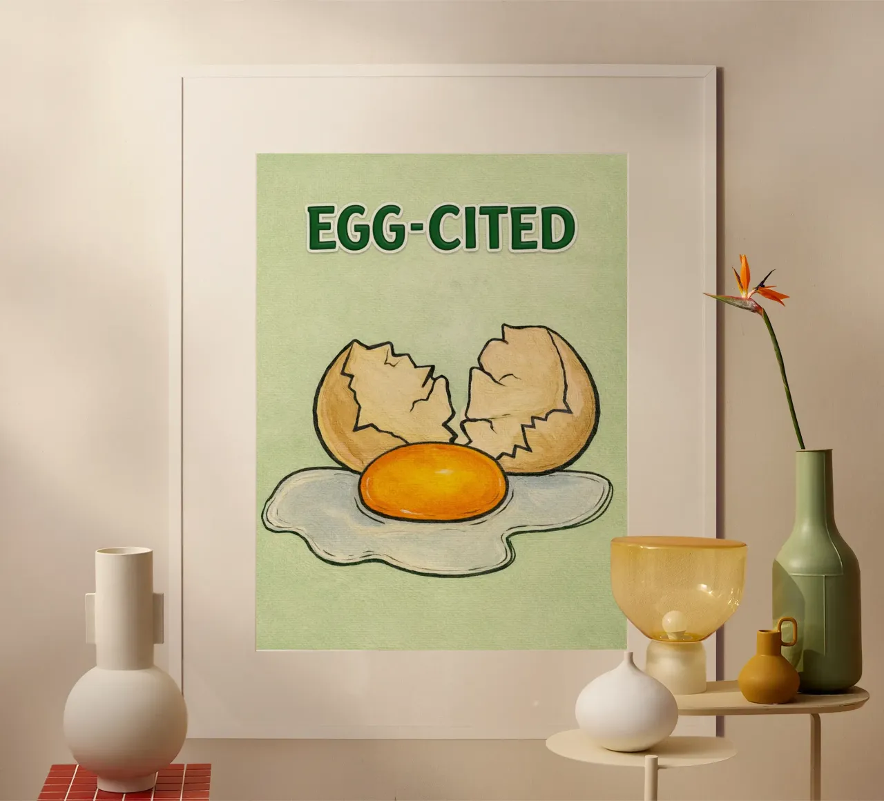 eggcited poster by the gondols