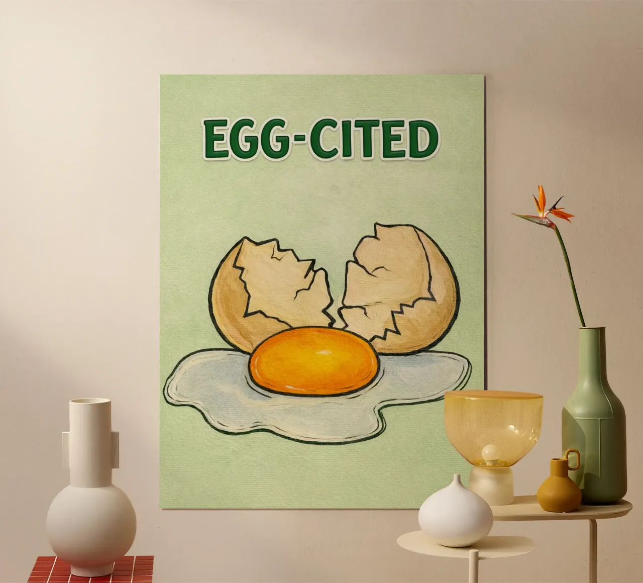 eggcited poster by the gondols