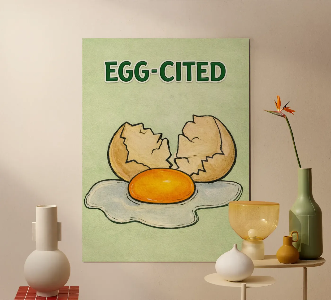 eggcited poster by the gondols