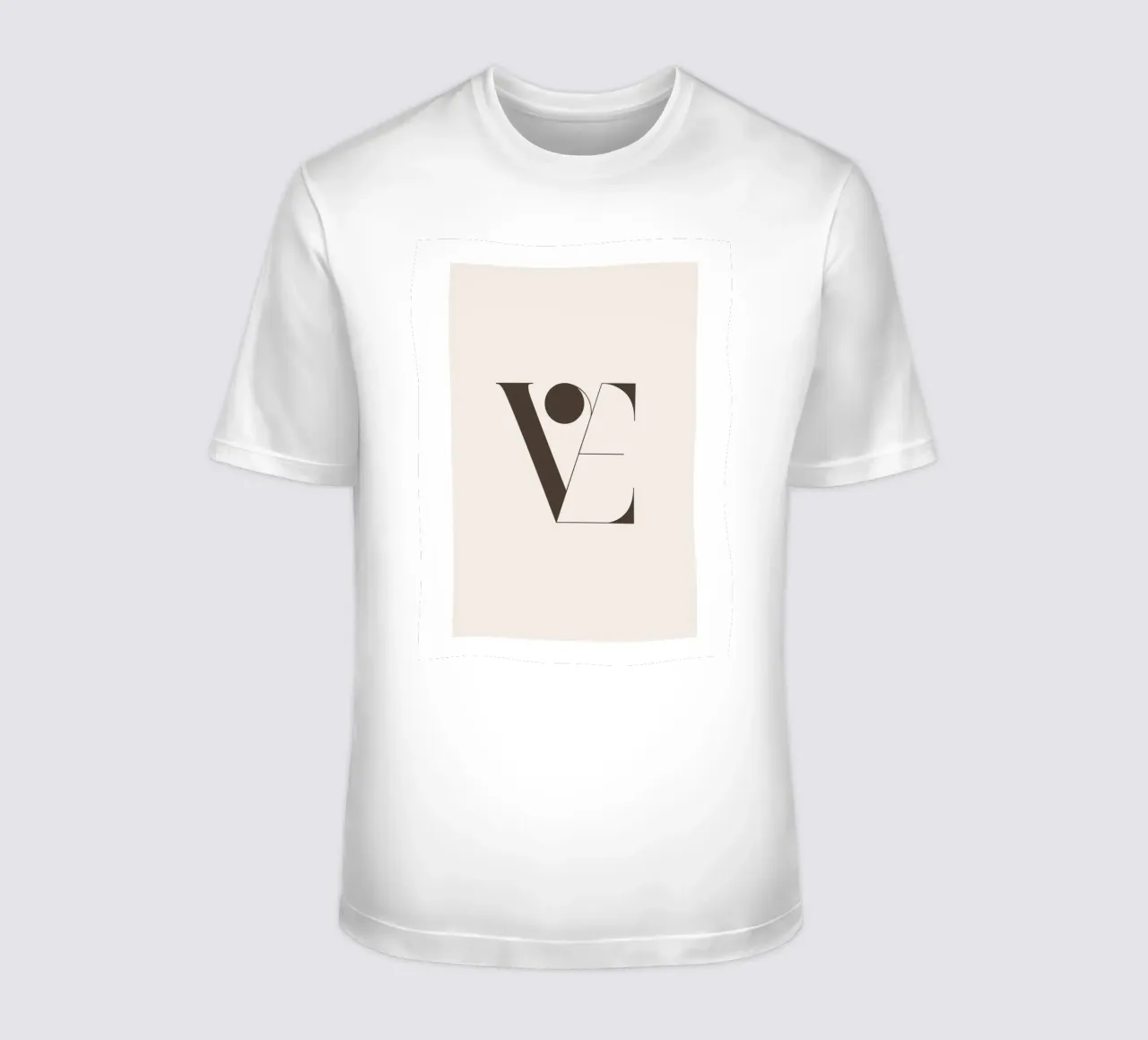 Arte tipografica - Design d'amore alla moda t-shirt da Whole©