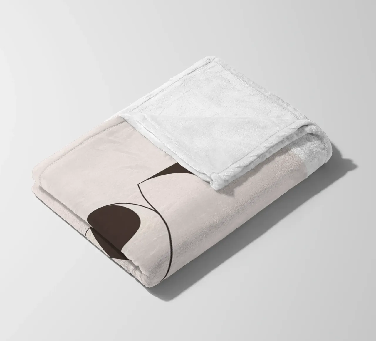 Arte tipografica - Design d'amore alla moda coperta in pile da Whole©