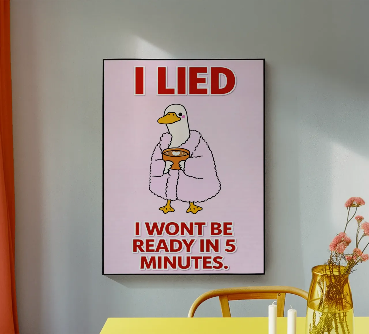 i lied duck plexiglass da the gondols