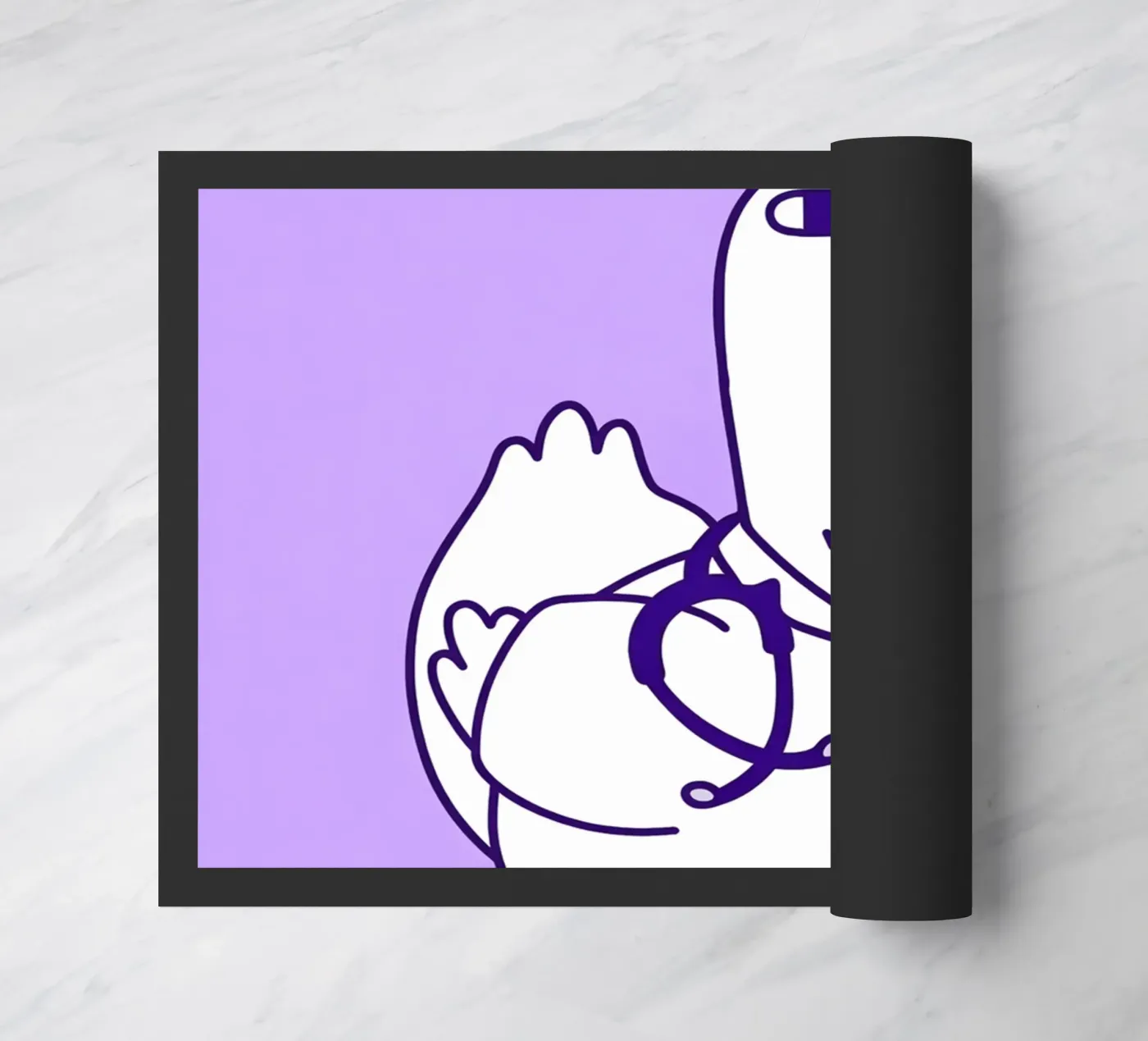 hen en de ducktor deurmat van the gondols