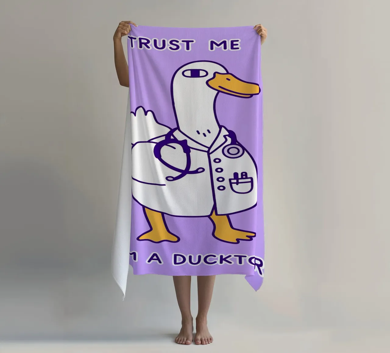 loro e l'anatra telo mare da the gondols