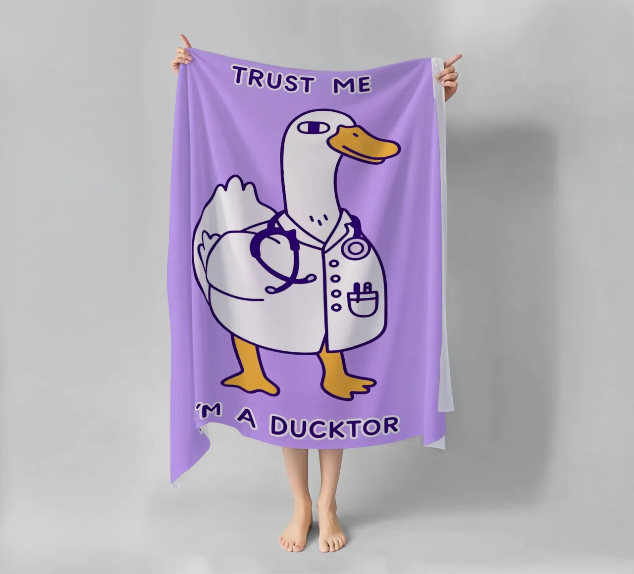 loro e l'anatra telo mare da the gondols