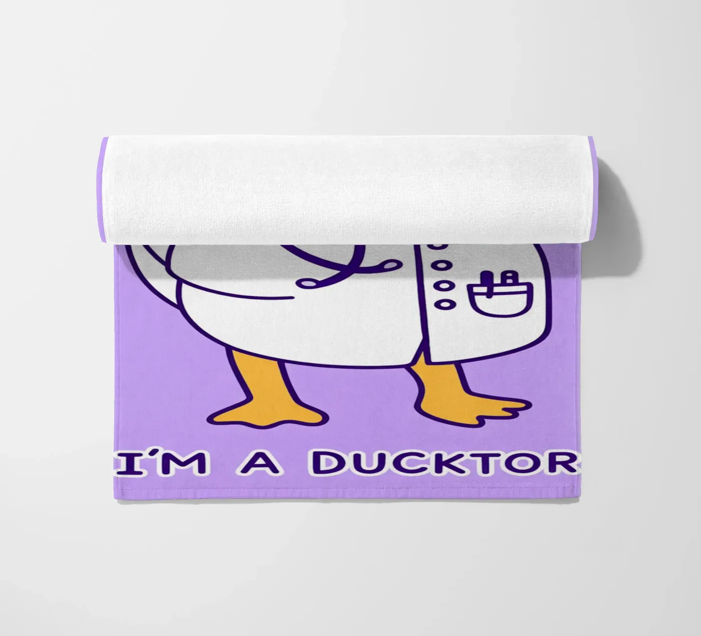 hen en de ducktor strandhanddoek van the gondols