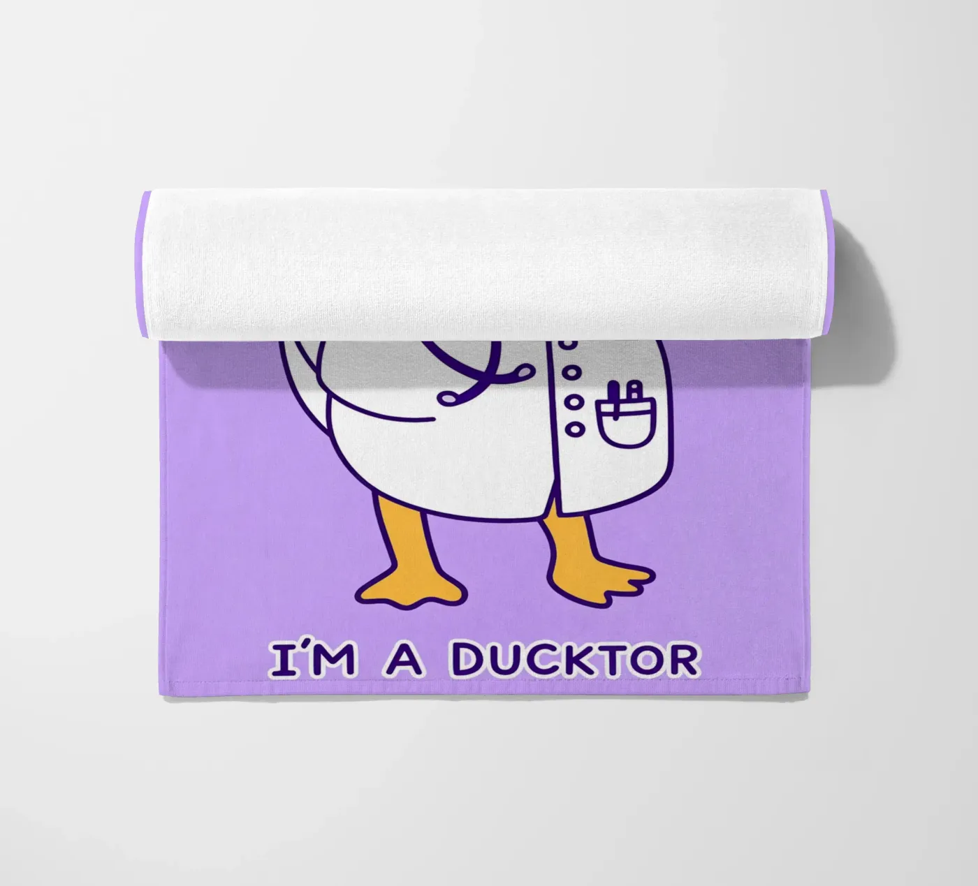 hen en de ducktor strandhanddoek van the gondols