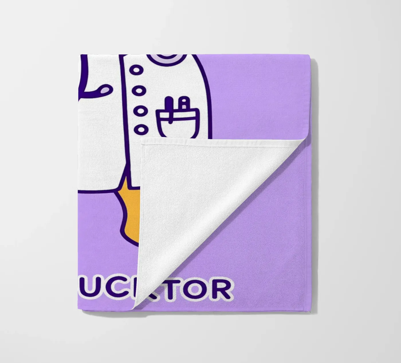 hen en de ducktor strandhanddoek van the gondols