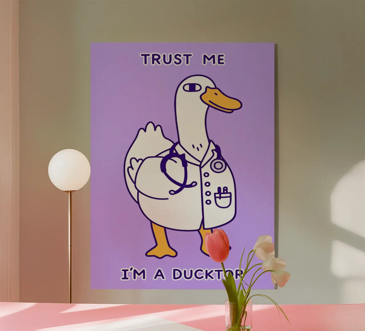 loro e l'anatra plexiglass da the gondols