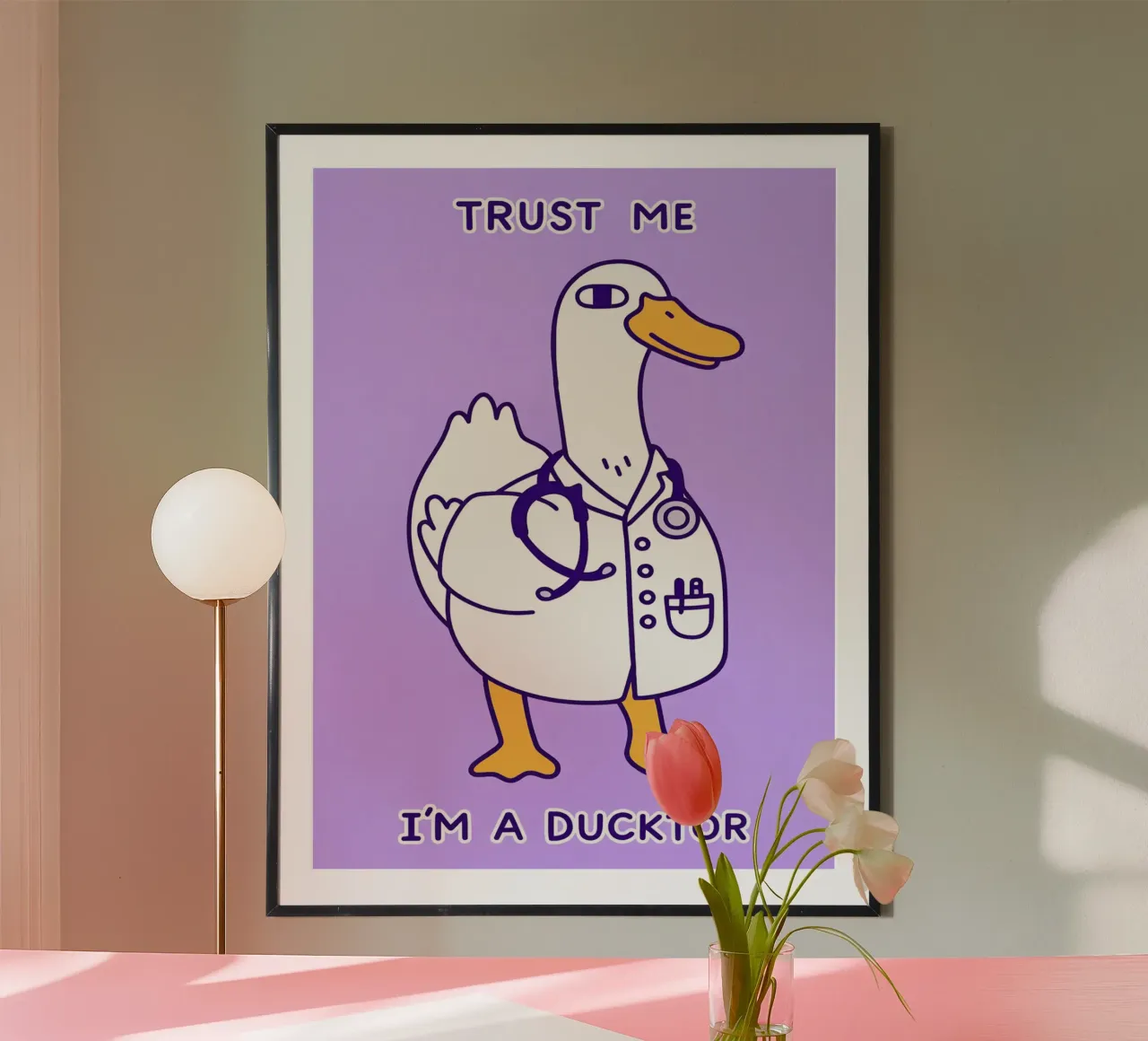 loro e l'anatra poster da the gondols