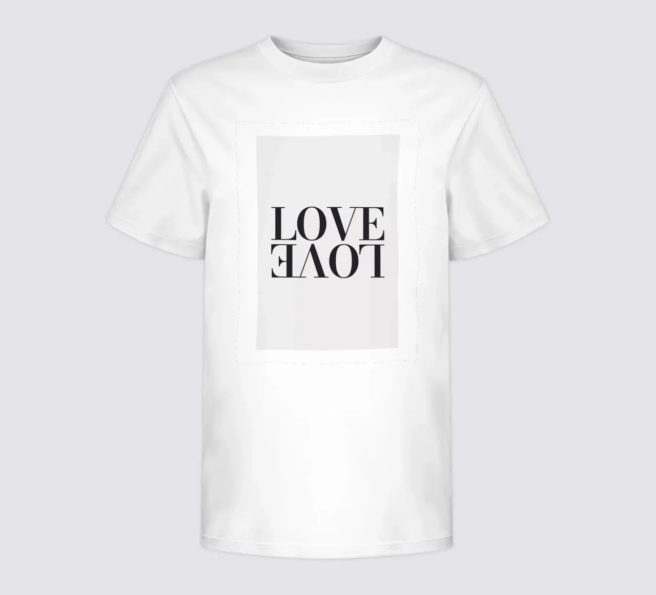 Typography Love - Modern statement design kids t-shirt by Whole©