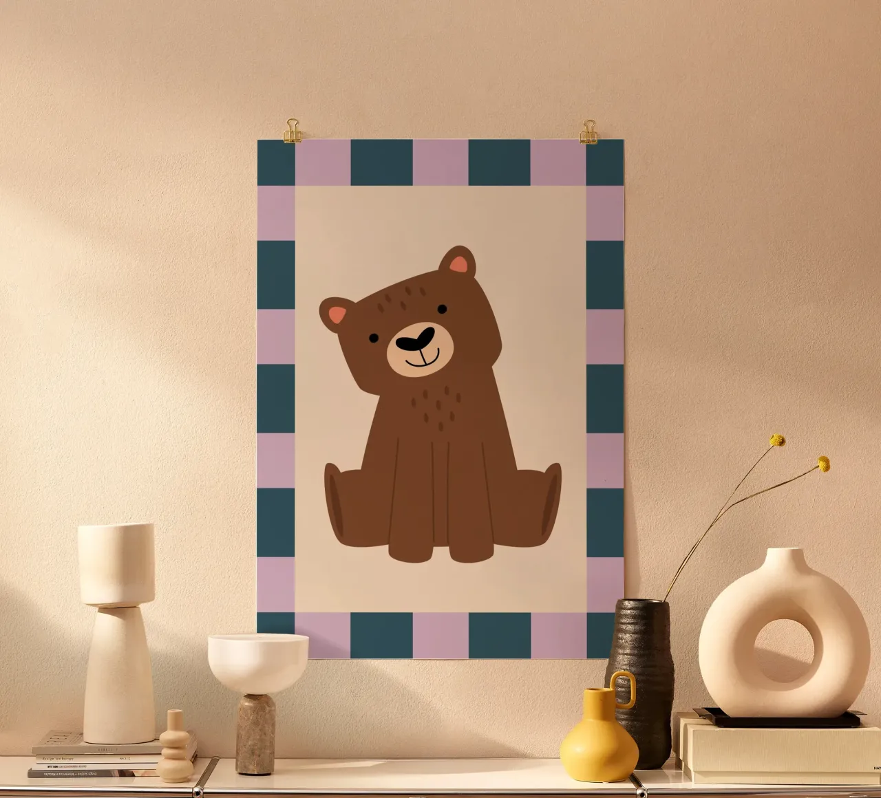 Bär poster da PurePeachKids