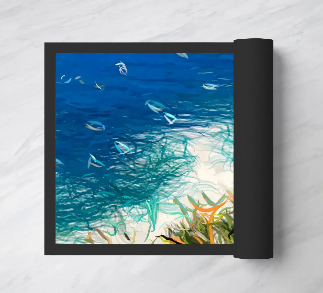 Harbor Winds doormat by 83oranges.com