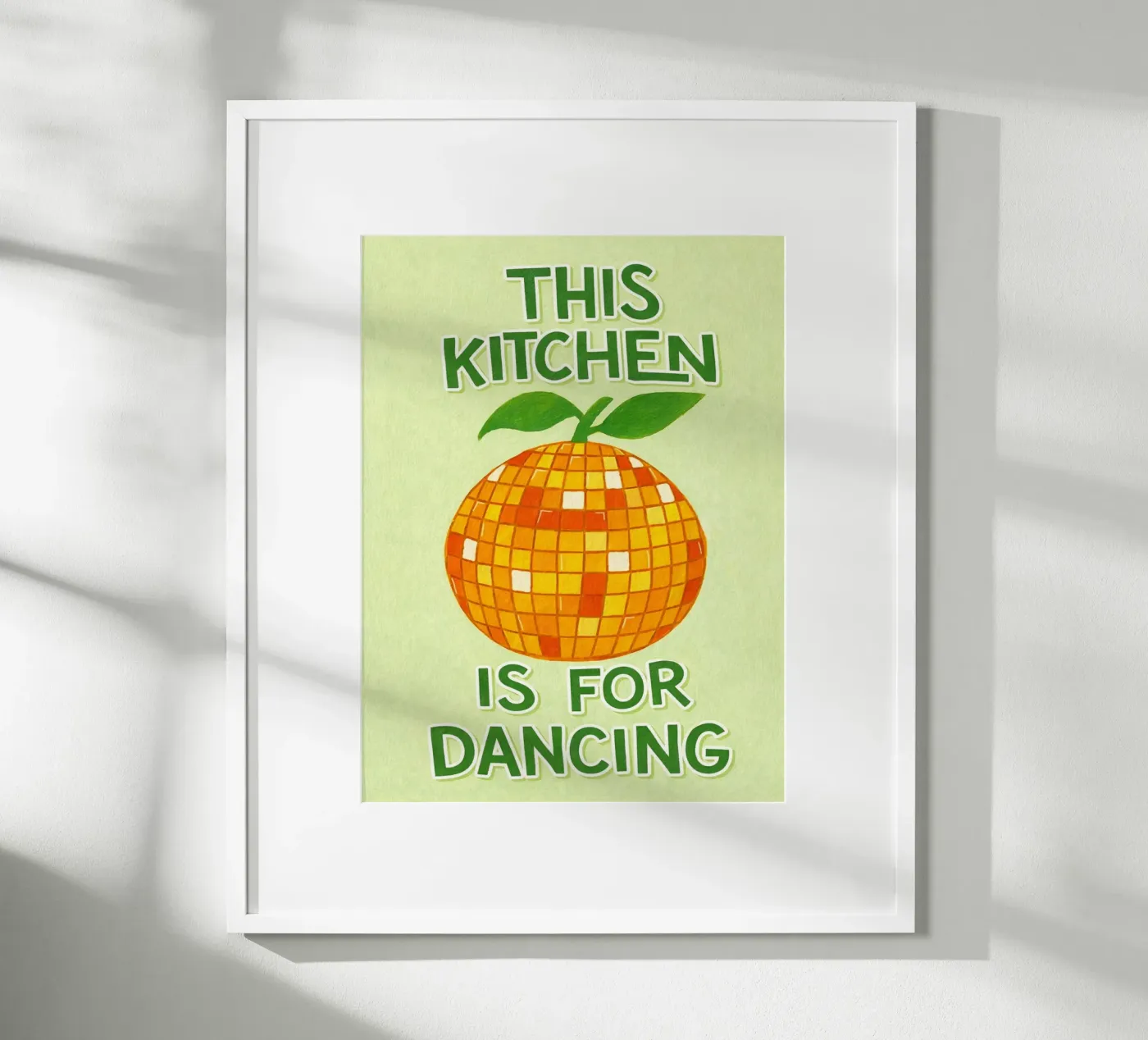 this kitchen is for dancing poster by the gondols