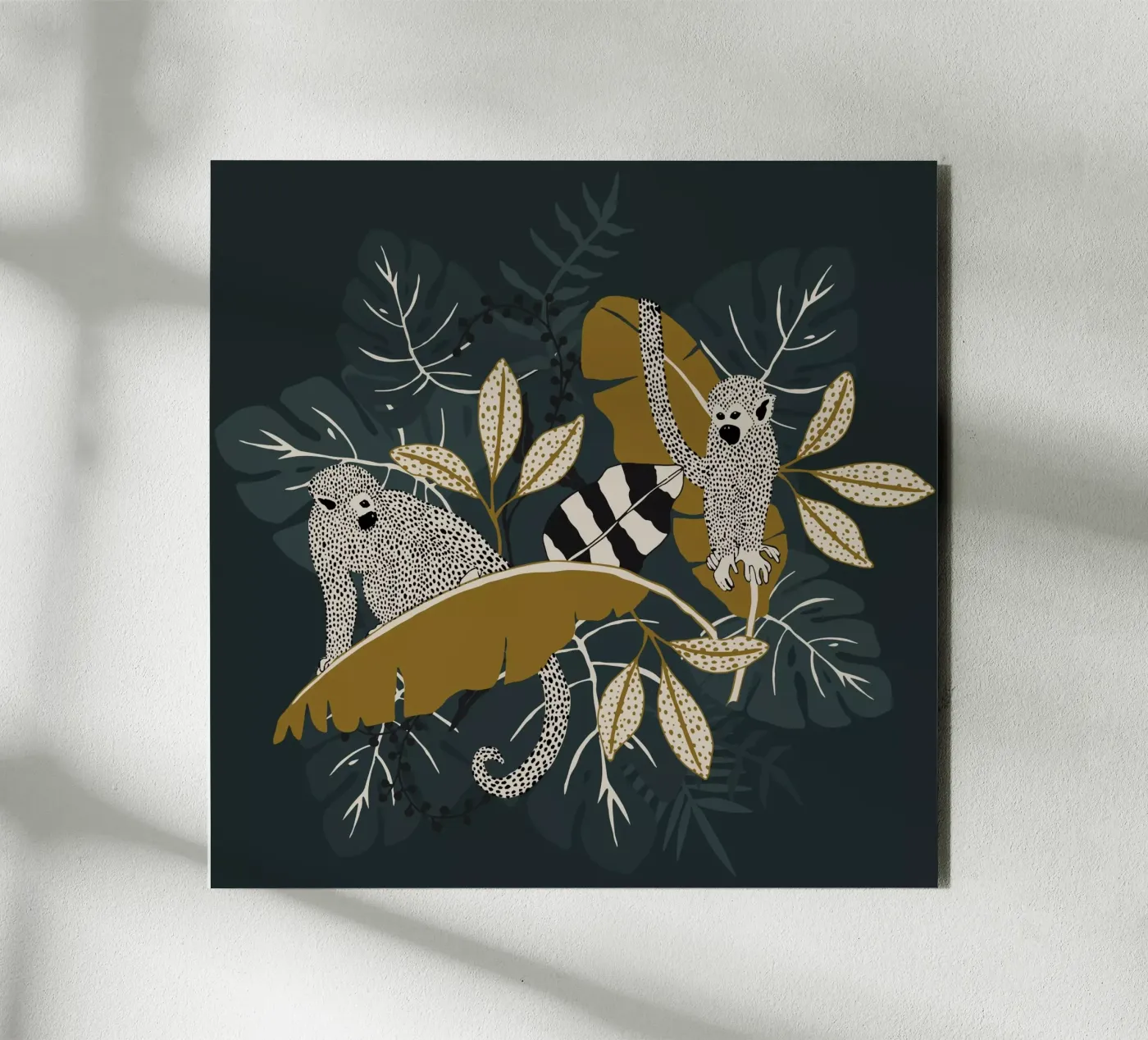 Two Monkeys | emerald pannello forex da moDeern