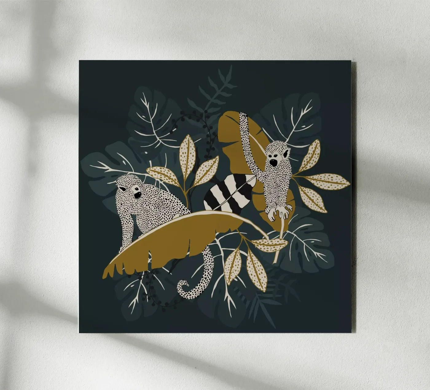 Two Monkeys | emerald pannello forex da moDeern