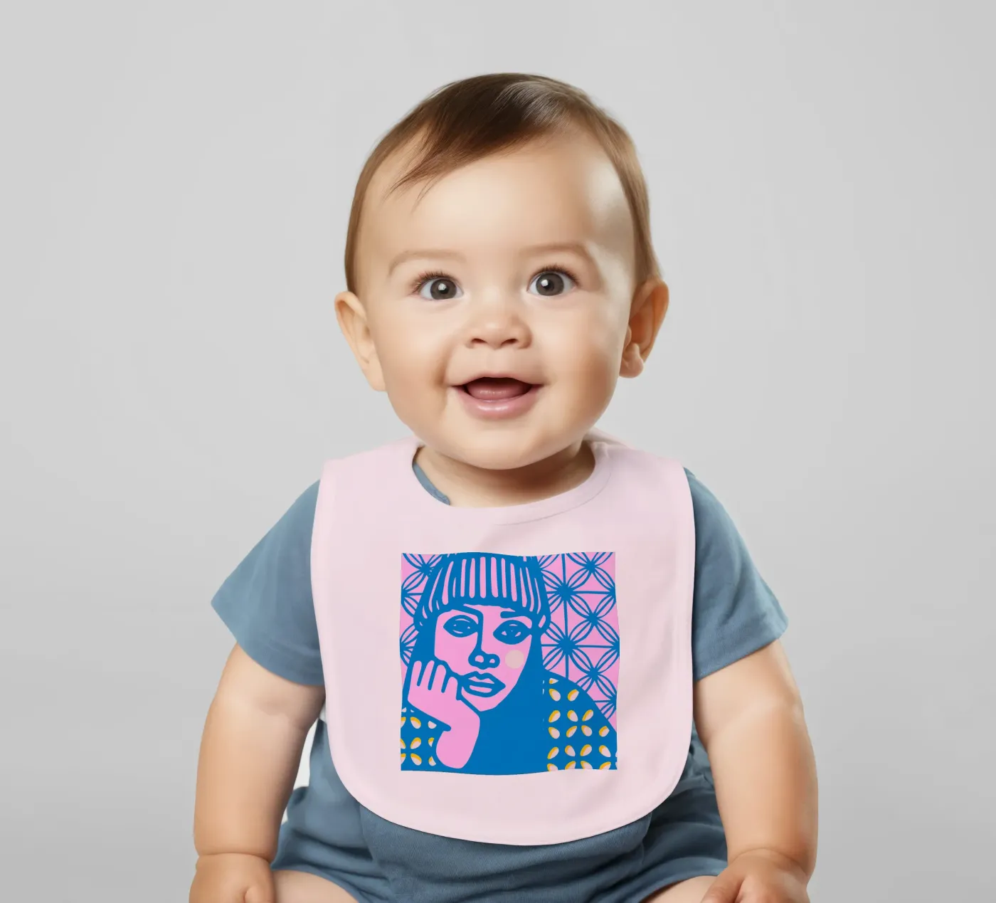 Beanie Babylätzchen von Portraits