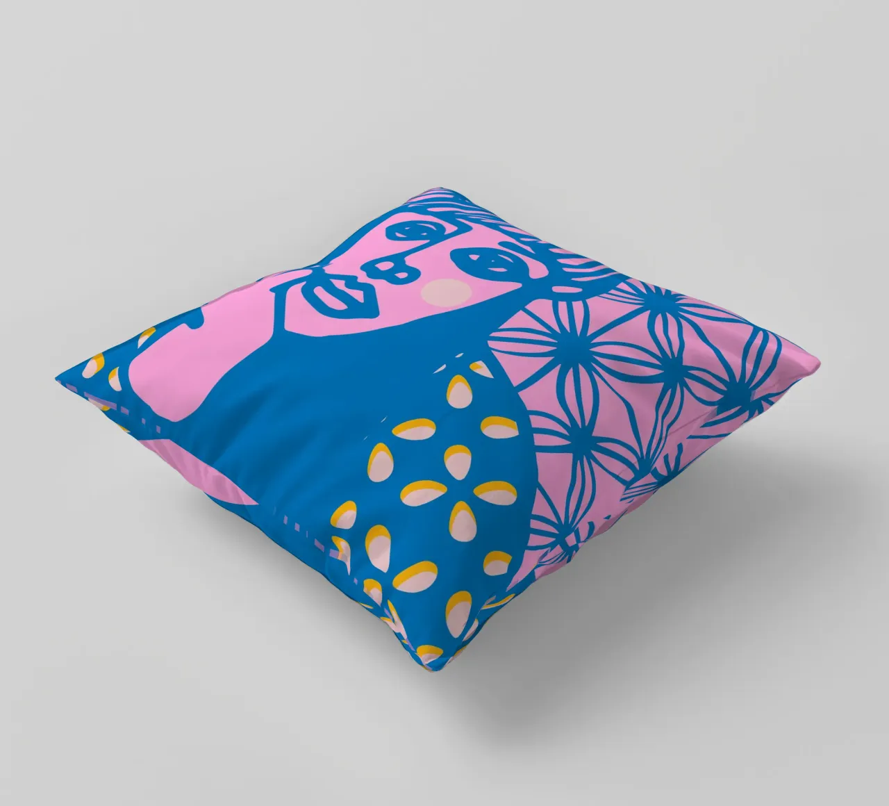 Beanie decorative cushion by Portraits