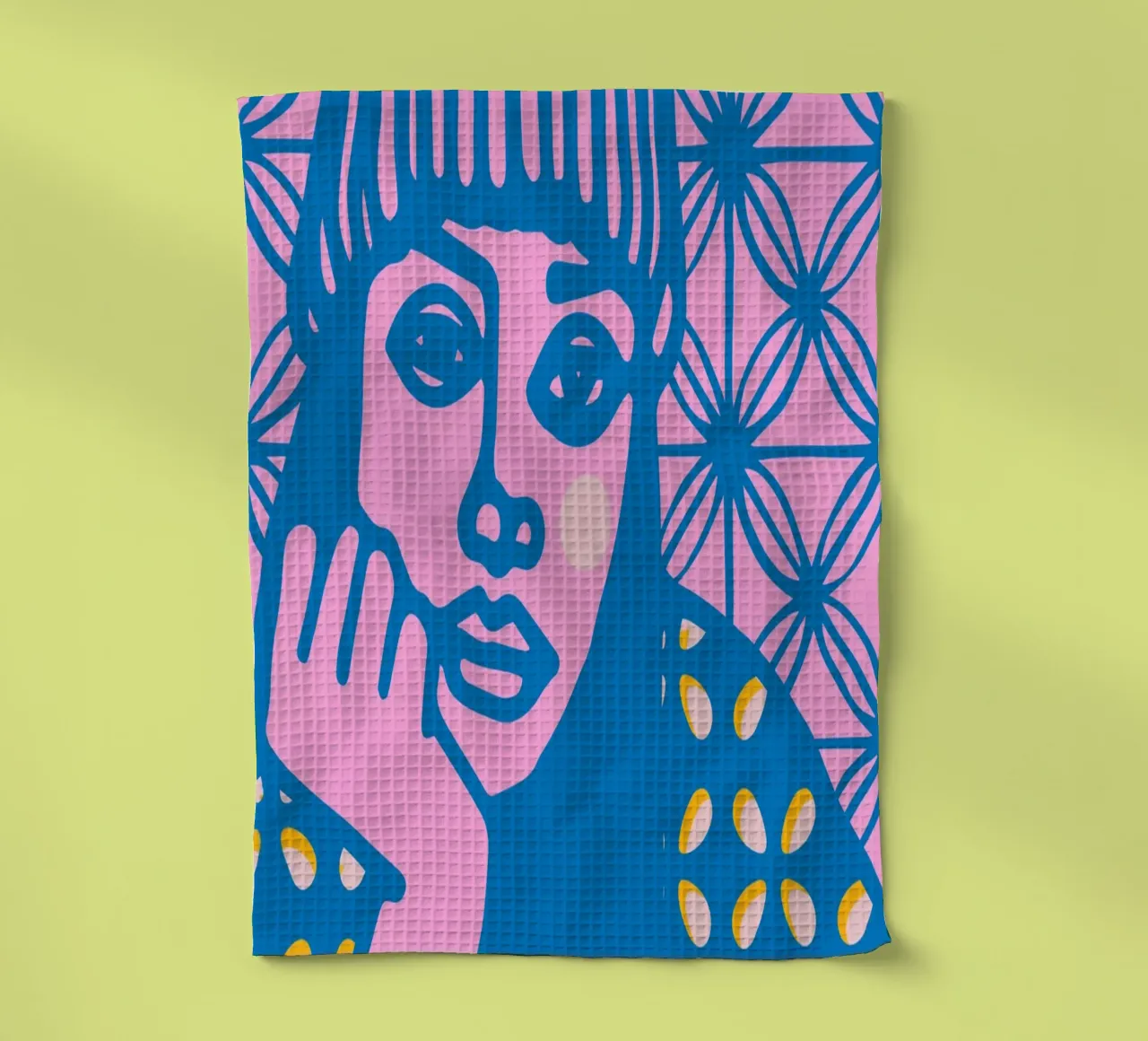 Beanie tea towel by Portraits