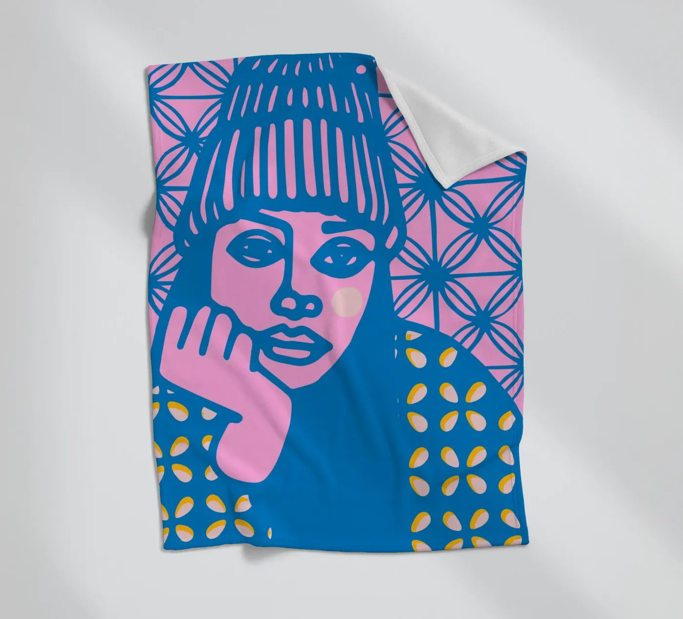 Beanie Fleecedecke von Portraits