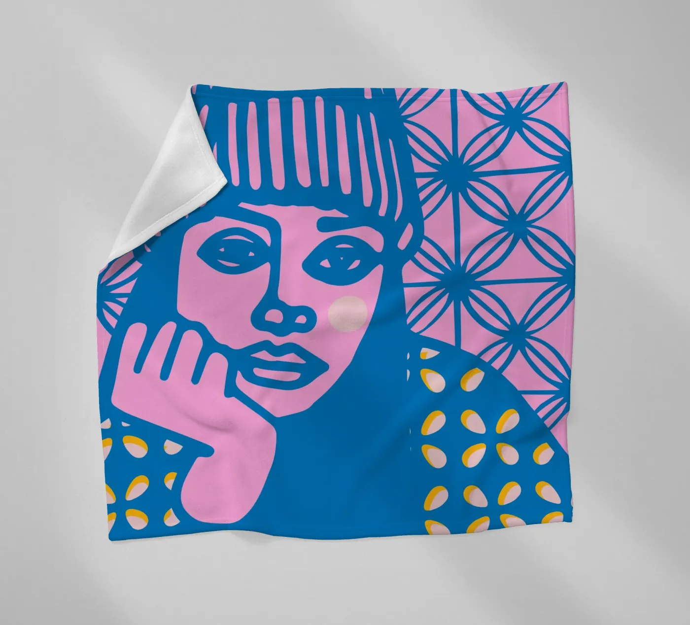 Beanie Fleecedecke von Portraits