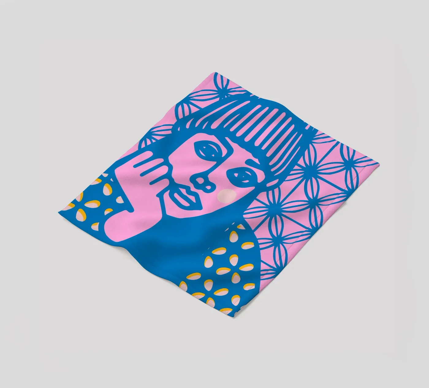 Beanie Fleecedecke von Portraits