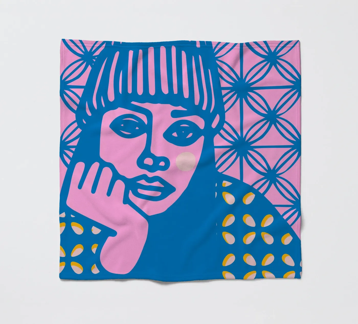 Beanie Fleecedecke von Portraits