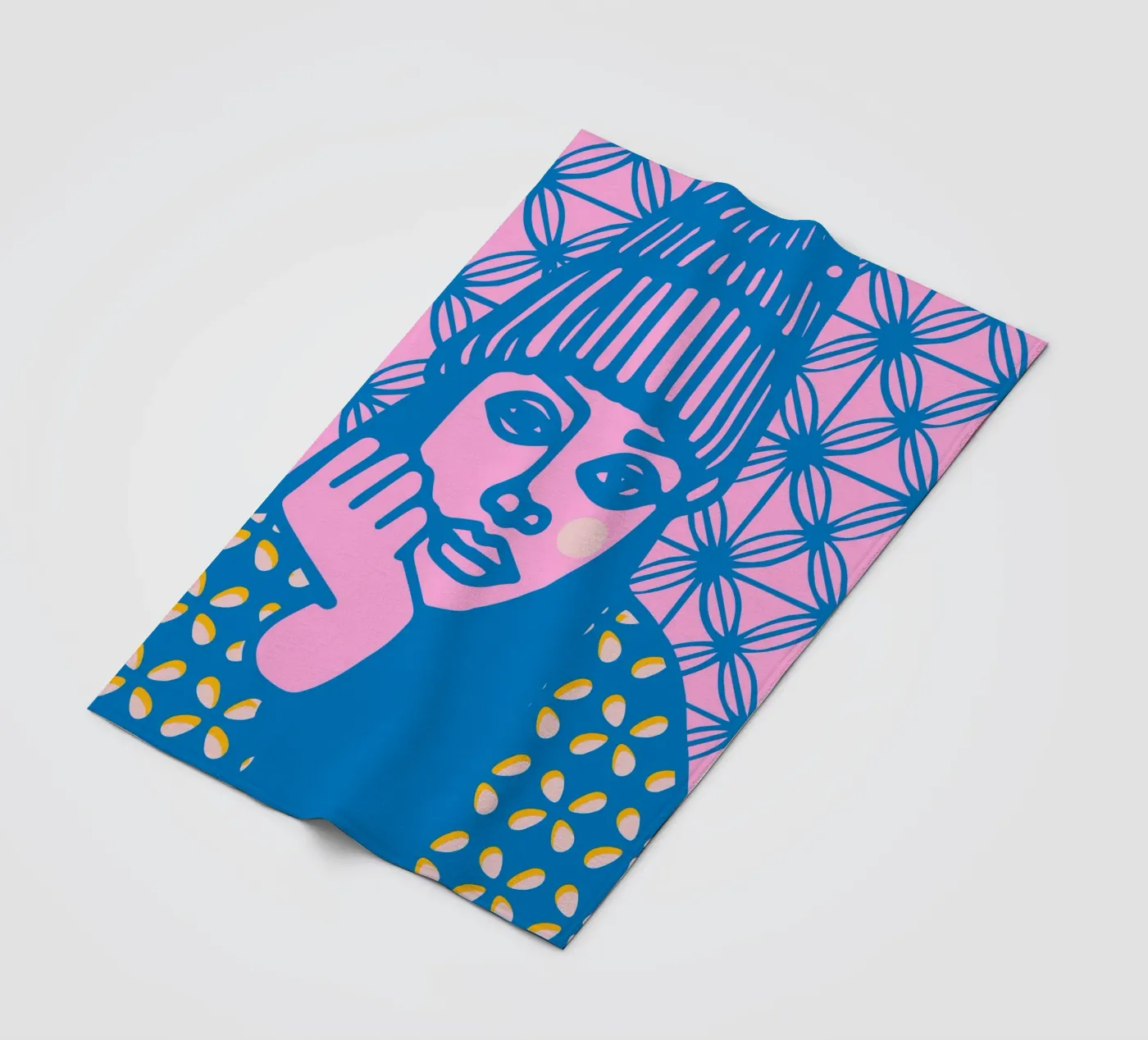 Beanie Fleecedecke von Portraits